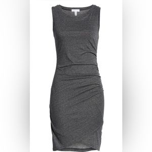Leith Ruched Bodycon Sleeveless Dress